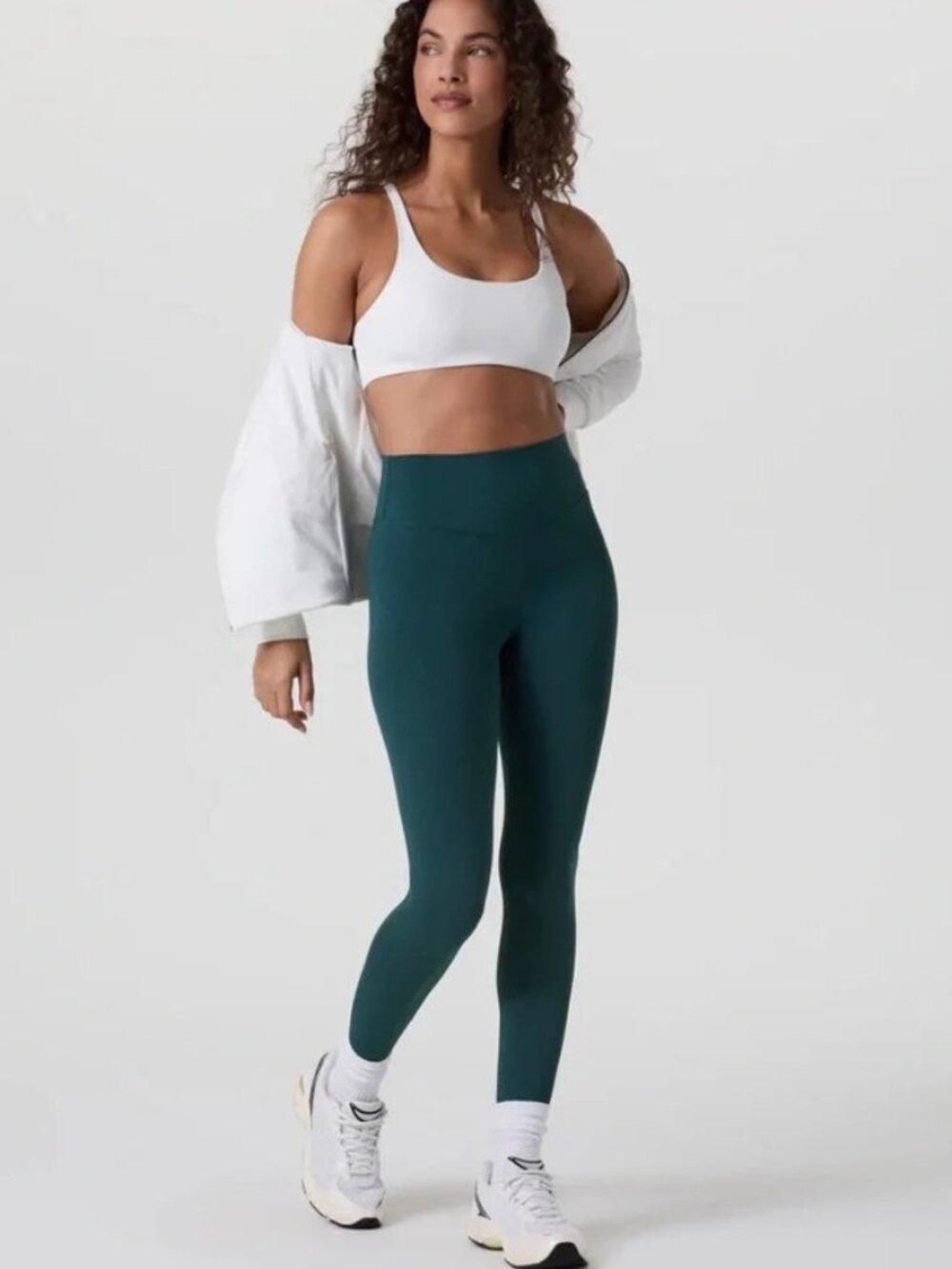 Vuori Chilled Out Leggings Moss Green High Waist NWT Women's Size Large